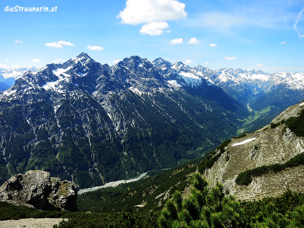 Grubachspitze 2.102m Bergtour im Lechtal Allgäuer Alpen