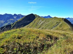 Bergtour Fellhorn, Allgäur Alpen, Schlappoltkopf