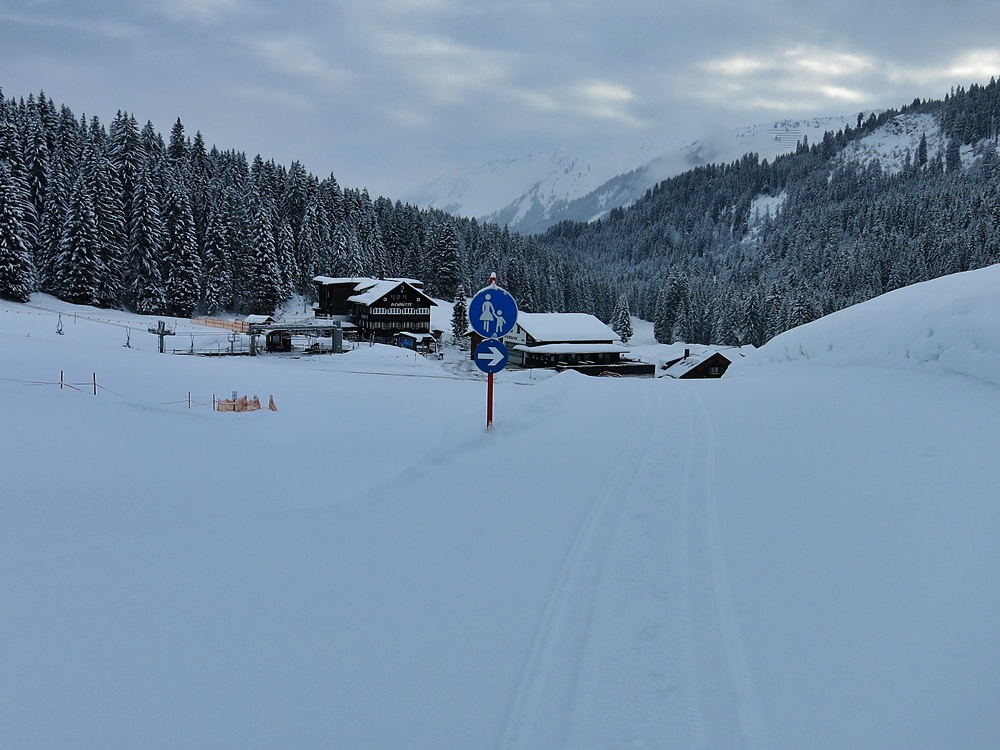Kleinwalsertal, Schneeschuhtour, Pellingerkopf, Allgäuer Alpen, Hählekopf, Schwarzwasserhütte