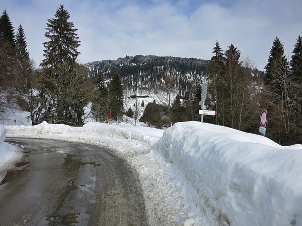 Breitachklamm, Tiefenbach, Winter, Allgäu,, Rundwanderung