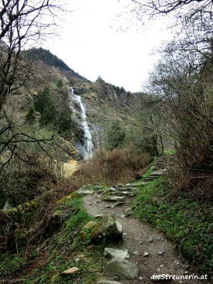 Partschinser Wasserfall, Meraner Land, Südtirol, Wanderung