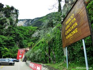 Varone Wasserfall,, Gardasee, Trentino, Lago di Tenno, Italien, Wanderung