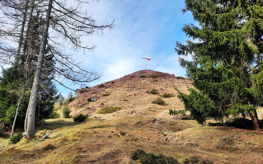 Chiemgauer Alpen, Rudersburg, Achental, Tiroler Unterland, Wetterfahne