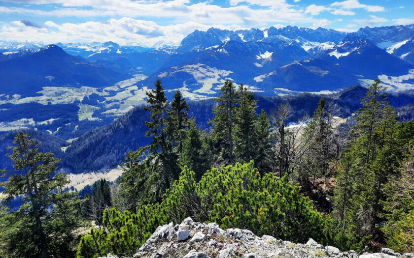 Chiemgauer Alpen, Rudersburg, Achental, Tiroler Unterland