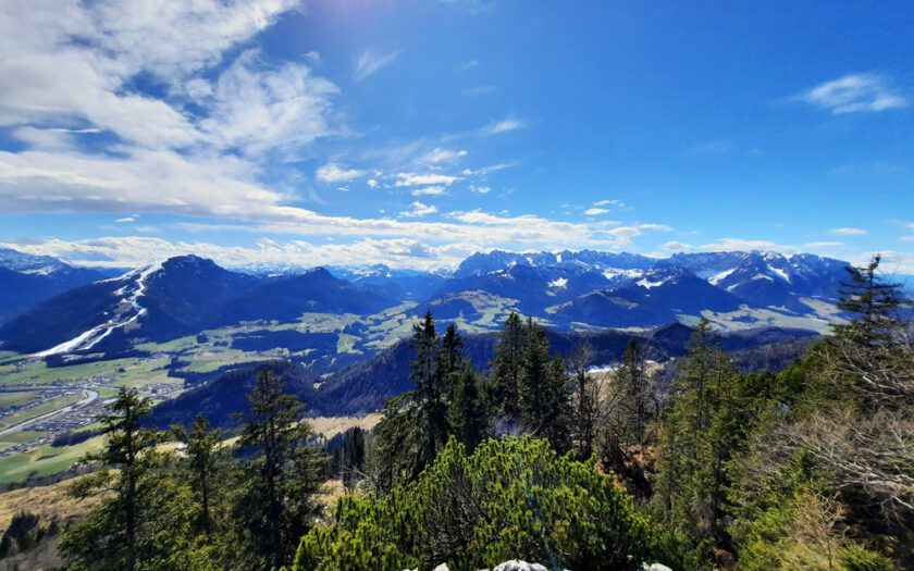 Chiemgauer Alpen, Rudersburg, Achental, Tiroler Unterland